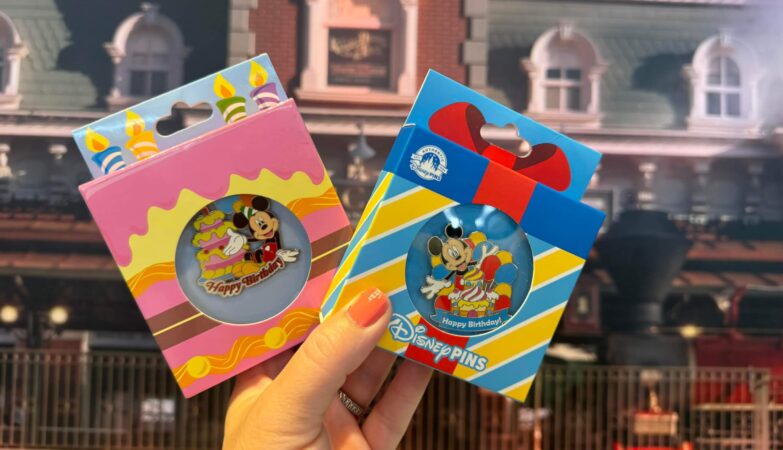 Mickey Mouse Birthday Pins