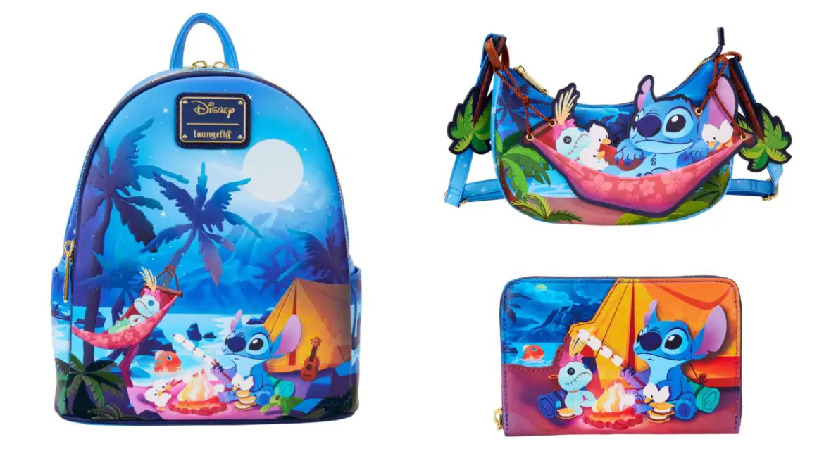 Camp Out in Style with the Adorable Stitch Camping Cuties Collection from Loungefly!