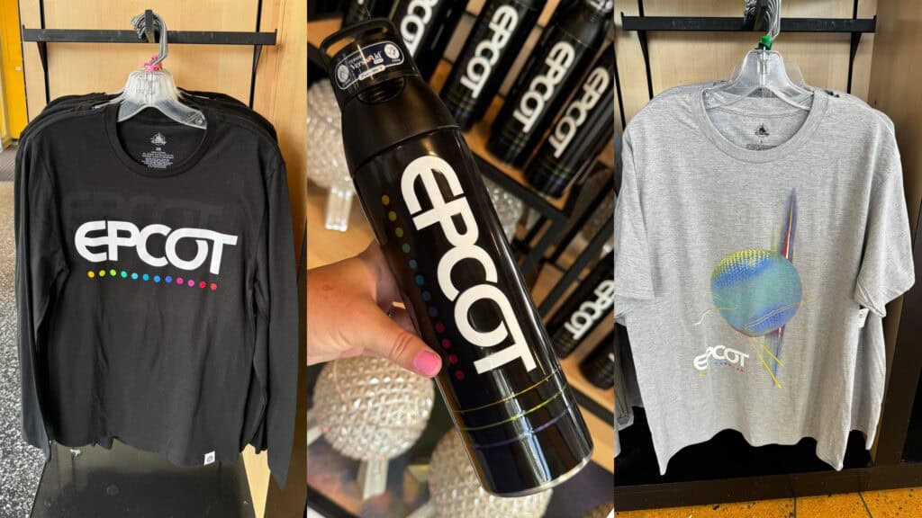 Epcot Goes Classic with New Epcot Logo Merchandise at Creations Shop
