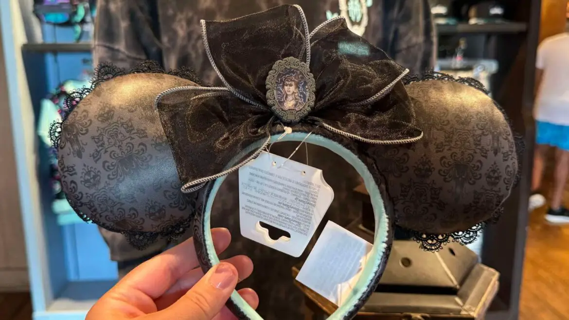 Unleash Your Inner Ghost Host with The Haunted Mansion Ear Headband Now At Magic Kingdom!
