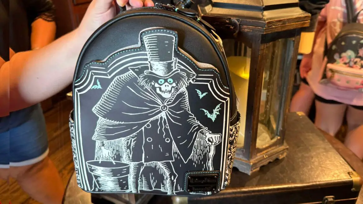 Grim Grinning Goods: New Haunted Mansion Loungefly Backpack Haunts Magic Kingdom!
