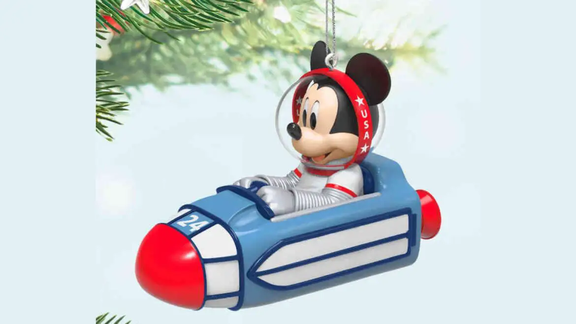Blast Off with Mickey! Hallmark’s New Space Mountain Ornament!
