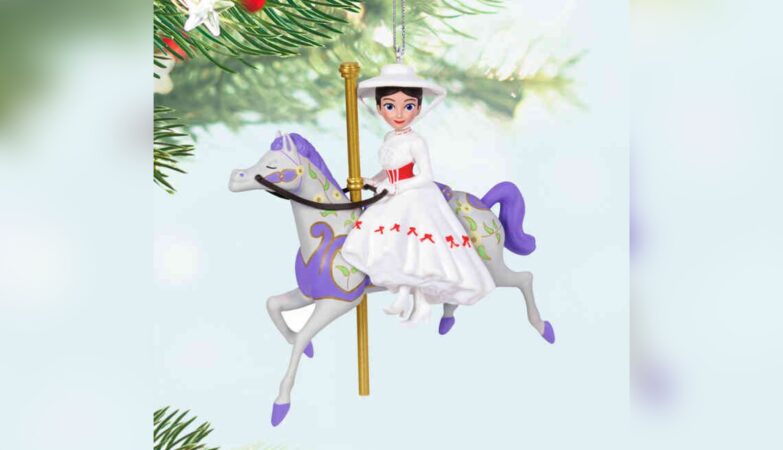 Practically Perfect Carousel Ride Ornament