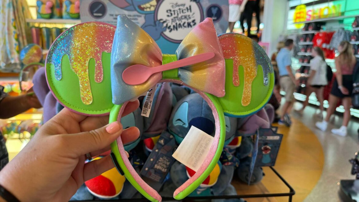 Sweet Summer Style: Beat the Heat with the Minnie Mouse Shaved Ice Ear Headband!