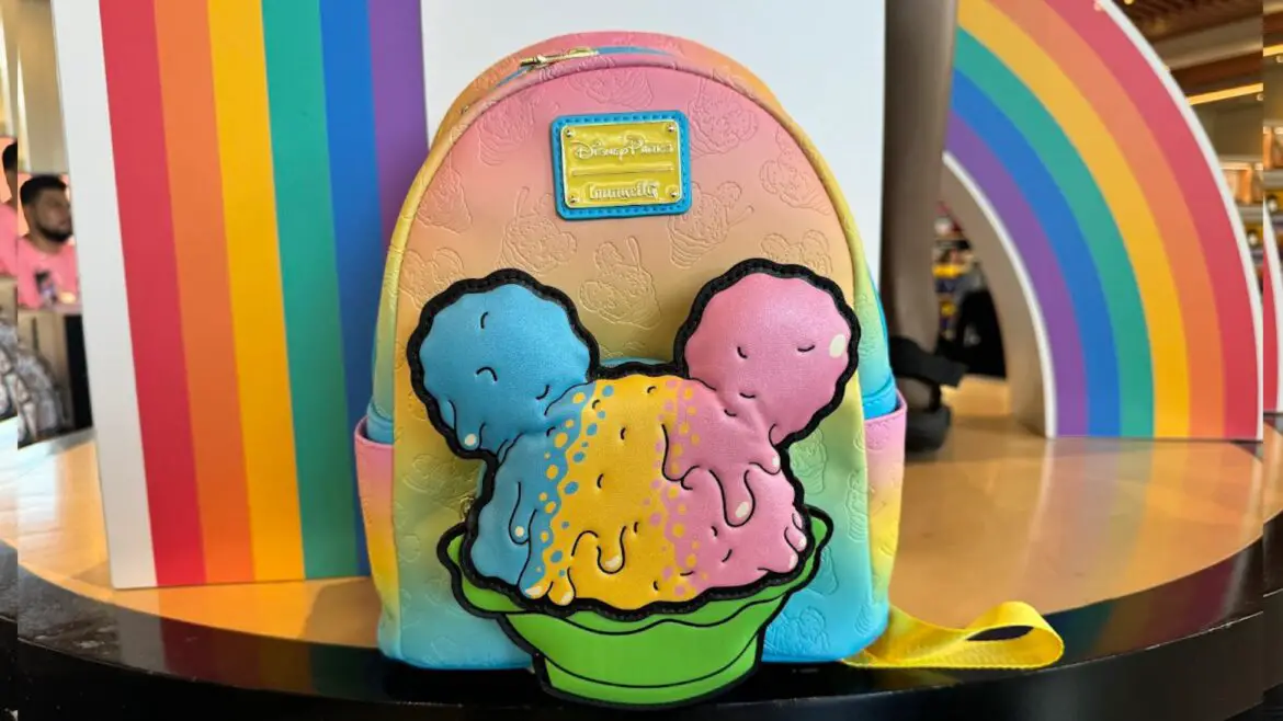Chill Out with the Mickey Mouse Shaved Ice Mini Backpack!