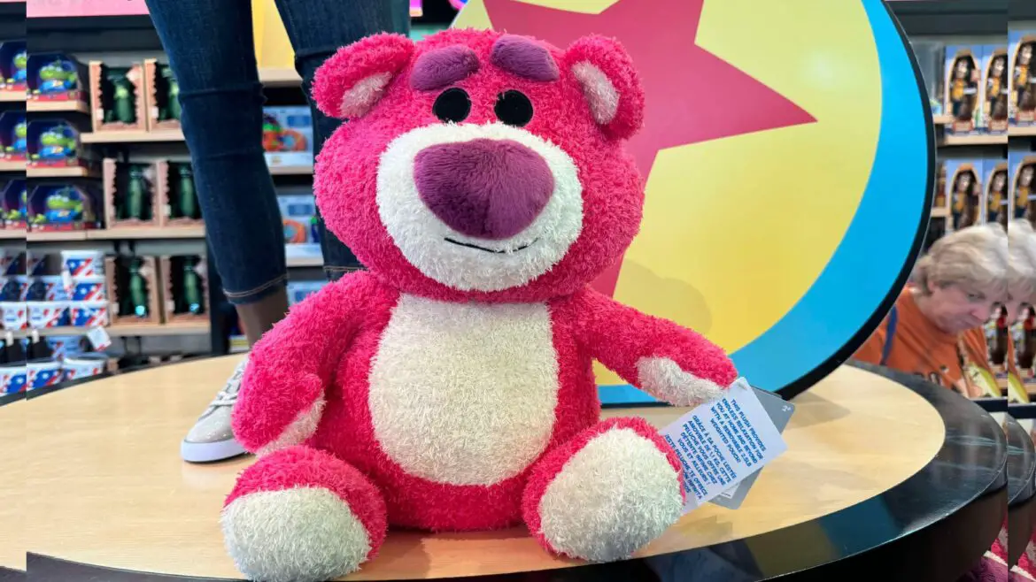 Cuddle Up with the Loveable Lotso Weighted Plush at Epcot!