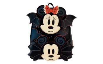 Mickey and Minnie Bat Glow Mini Backpack