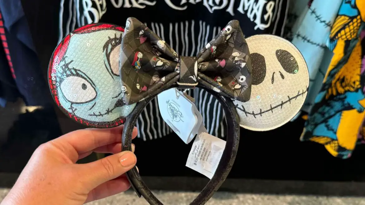 Jack and Sally Ear Headband Now Available at Epcot’s Creations Shop!