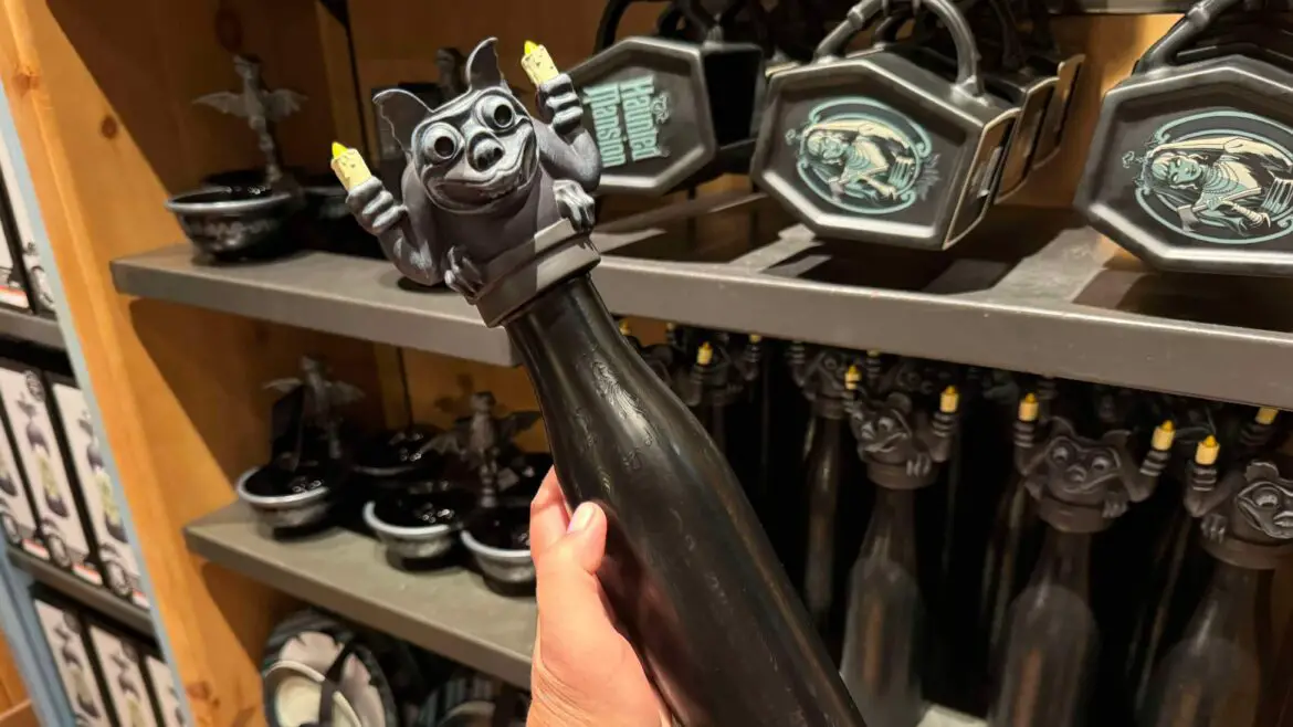 Haunted Mansion Gargoyle Water Bottle: A Spooktacular Sip!