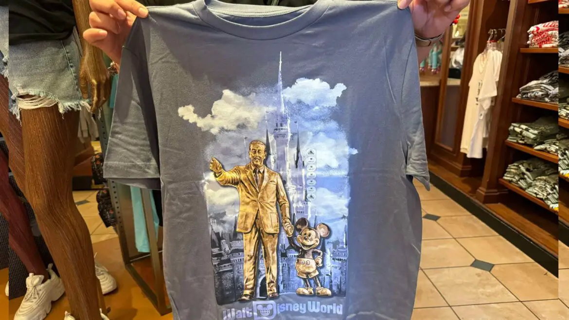 Partners in Magic: New Partners Statue T-Shirt Is a Must Have for Disney History Buffs!