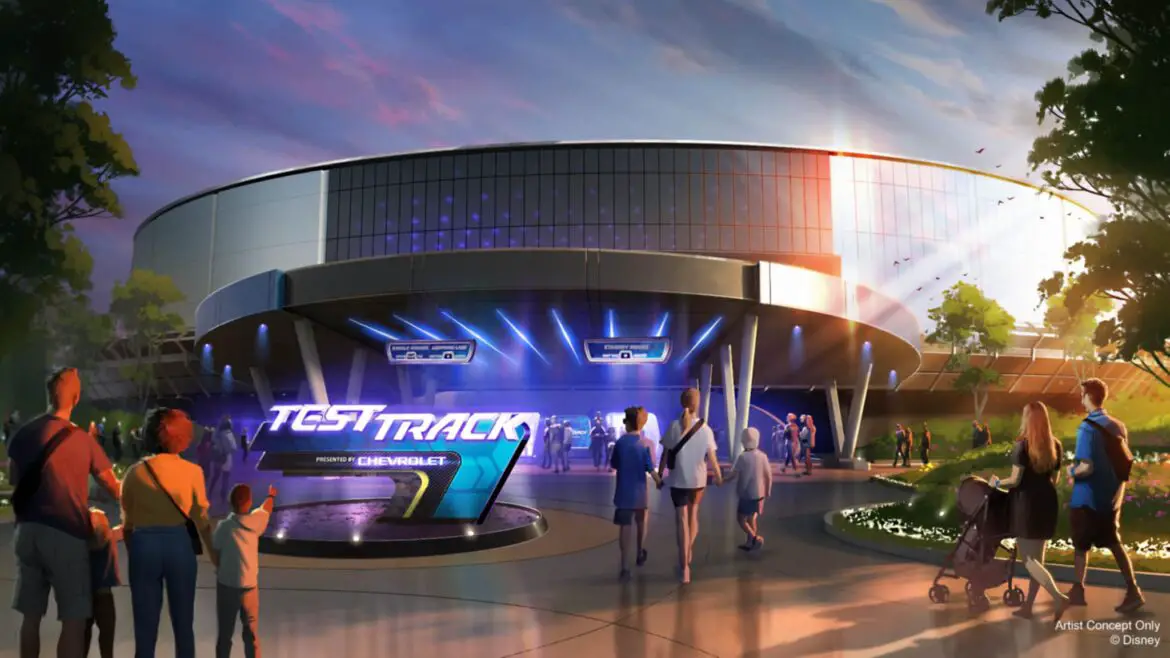 Imagineering Files Permit for New Test Track Set Installation in EPCOT