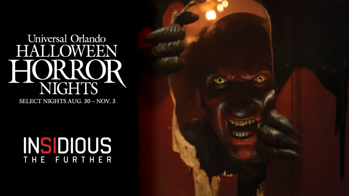 Universal announces Insidious: The Further House Coming to Halloween Horror Nights