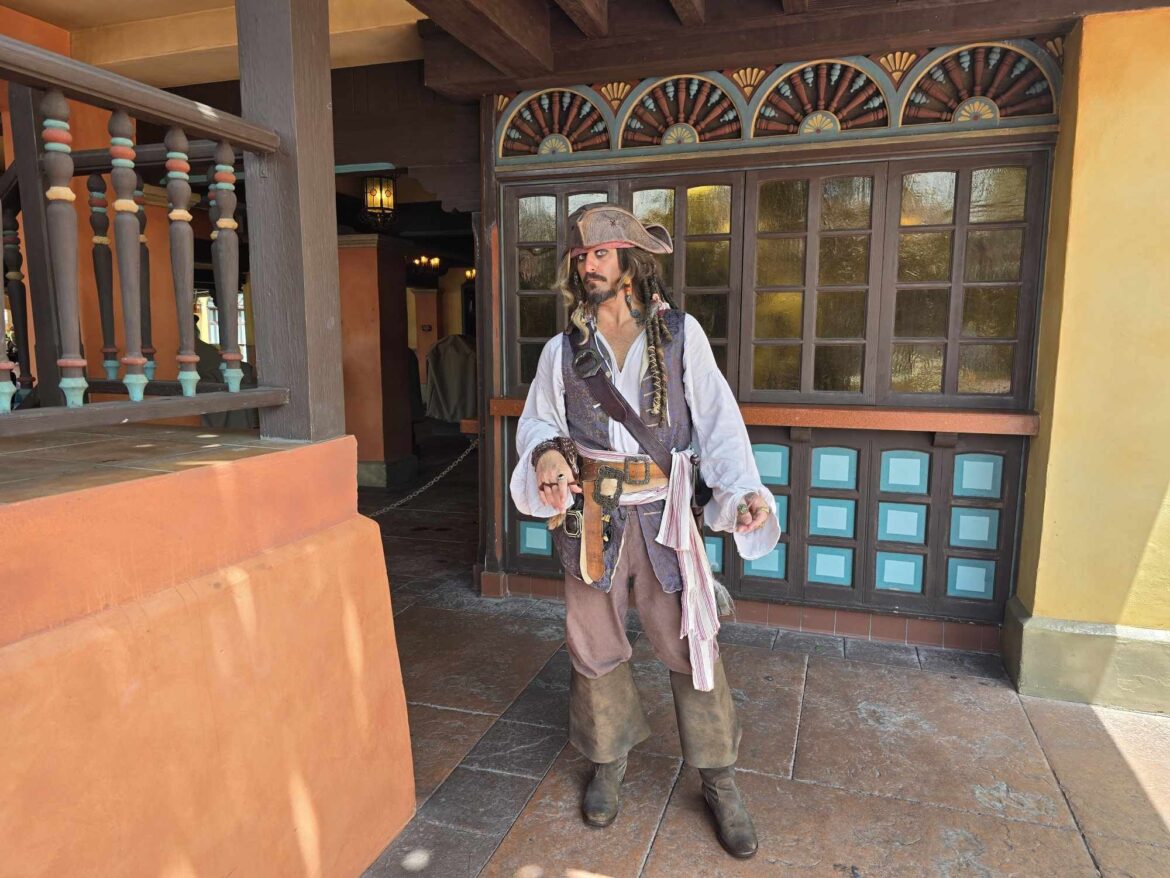 Jack Sparrow Meet and Greet Moved to New Location in the Magic Kingdom