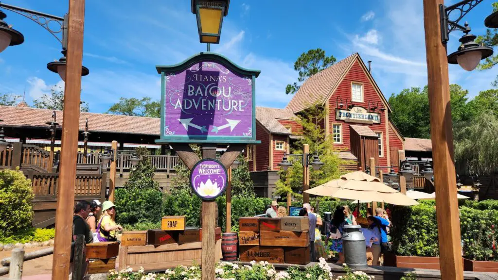 Lightning Lane selections for Tiana’s Bayou Adventure Sold Out for Next Several Day 1