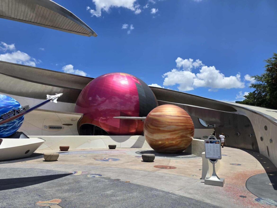 Mission: SPACE Mars Sculpture Undergoing Major Overhaul at EPCOT
