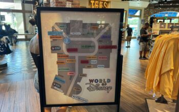 New Floorplan Revealed for World of Disney in Disney Springs