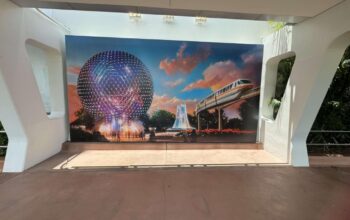 New-Mural-at-Main-Entrance-Character-Meet-and-Greet-Location-in-EPCOT-1