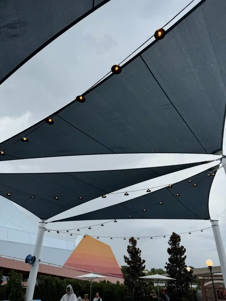 New Shade Canopy Installed in EPCOT 2