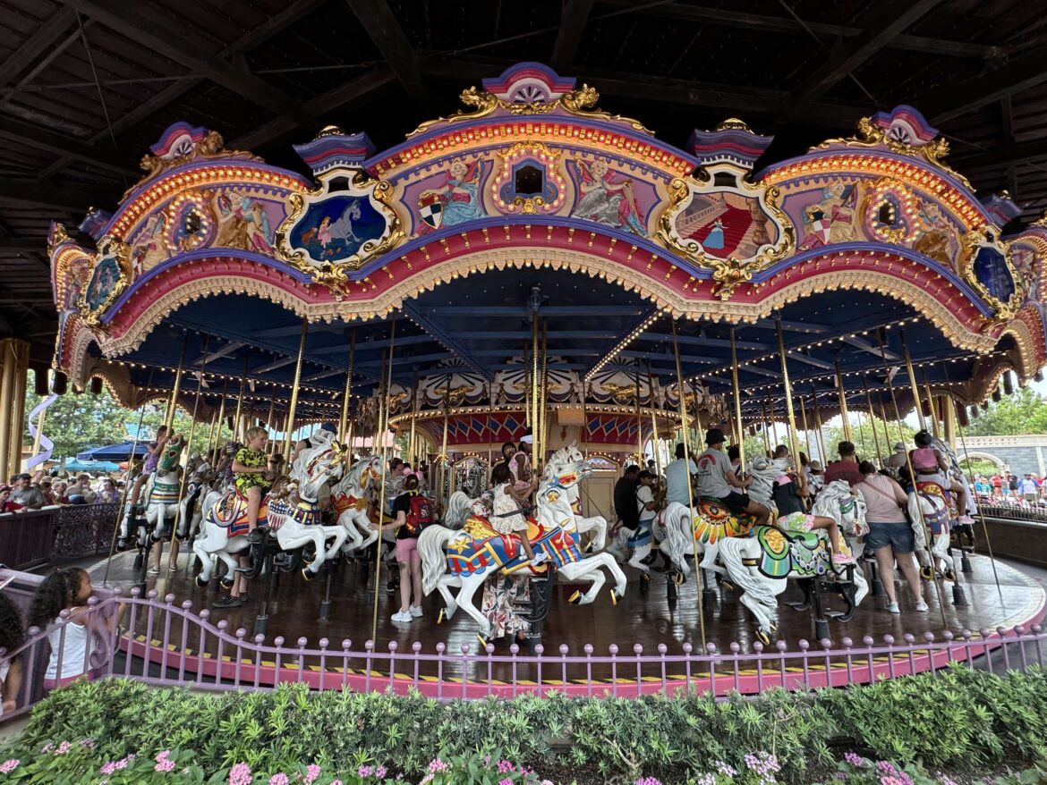 Prince Charming Carousel Refurbishment Nearly Complete in the Magic Kingdom