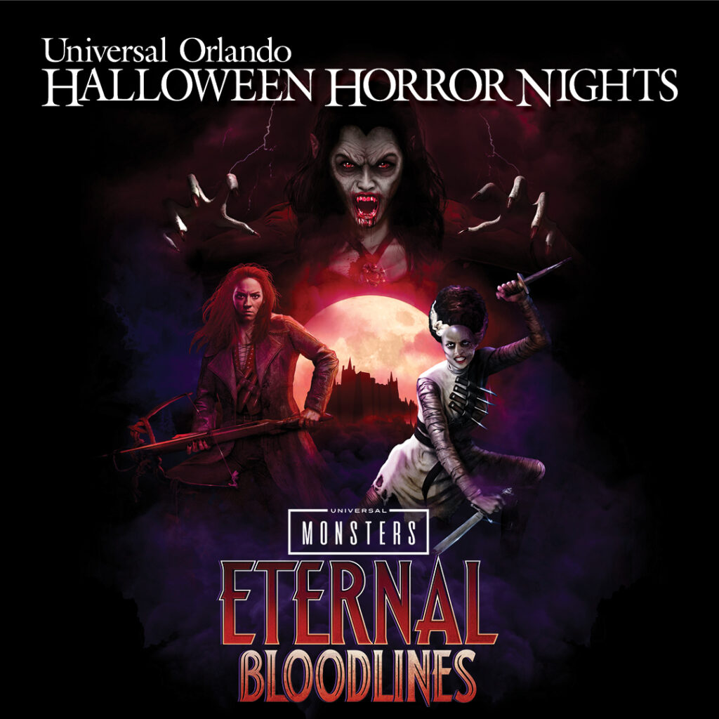 Universal Monsters- Eternal Bloodlines Announced as the 10th House for Halloween Horror Nights 33 cover