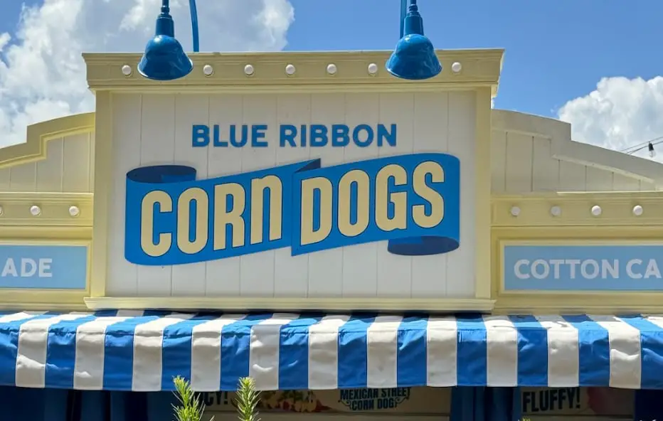 Menu Revealed for Blue Ribbon Corn Dogs at Disney’s Boardwalk