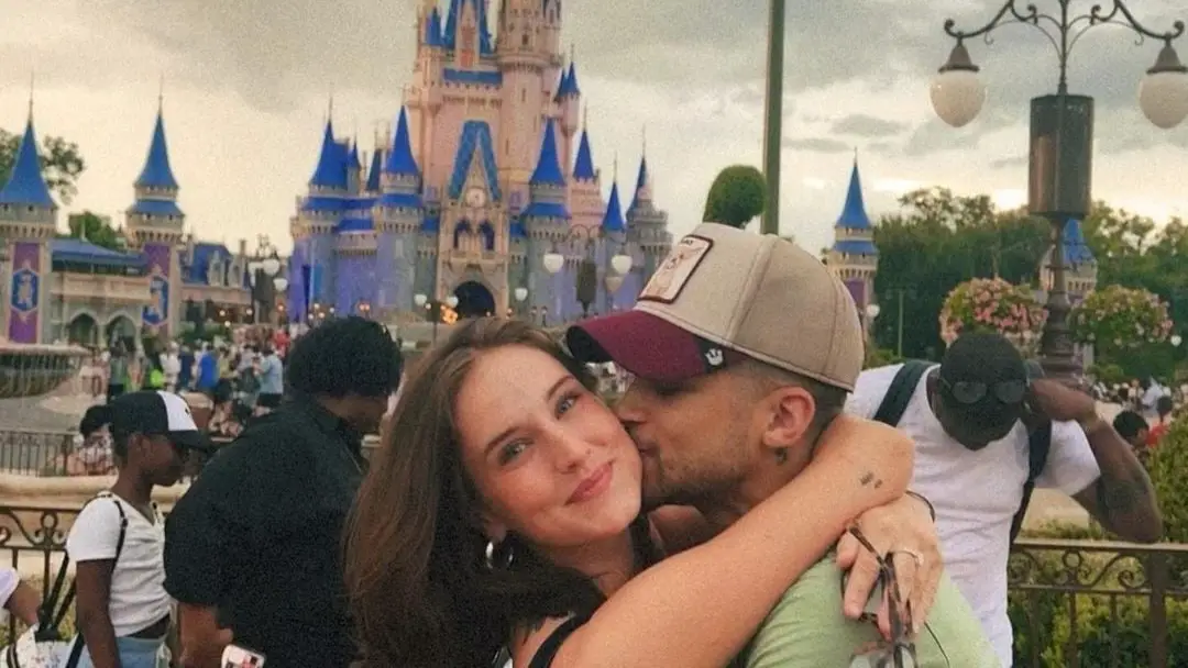 Jordan Fisher and his wife Ellie Woods Visit Walt Disney World