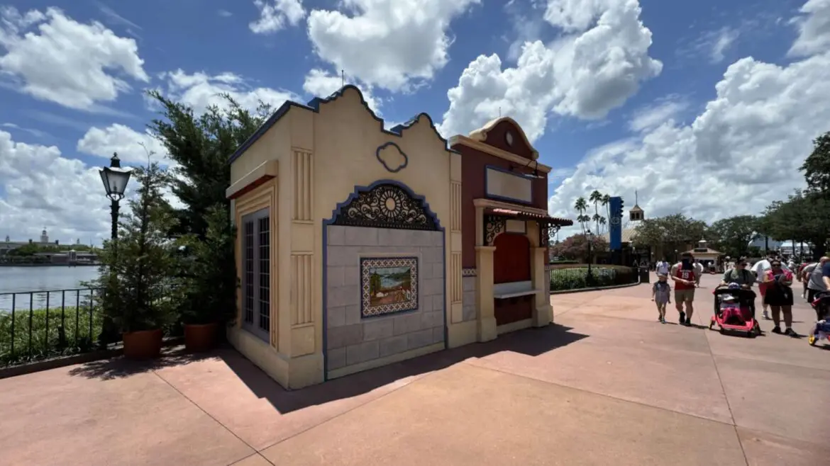 Food Booths Installed for 2024 EPCOT International Food & Wine Festival