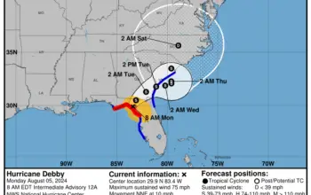 Hurricane Debby