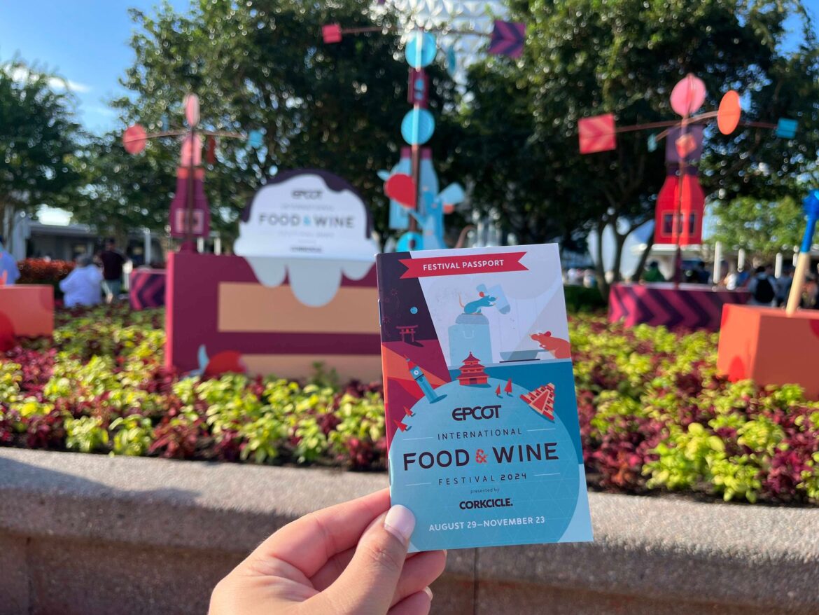 2024 EPCOT International Food and Wine Festival Passport