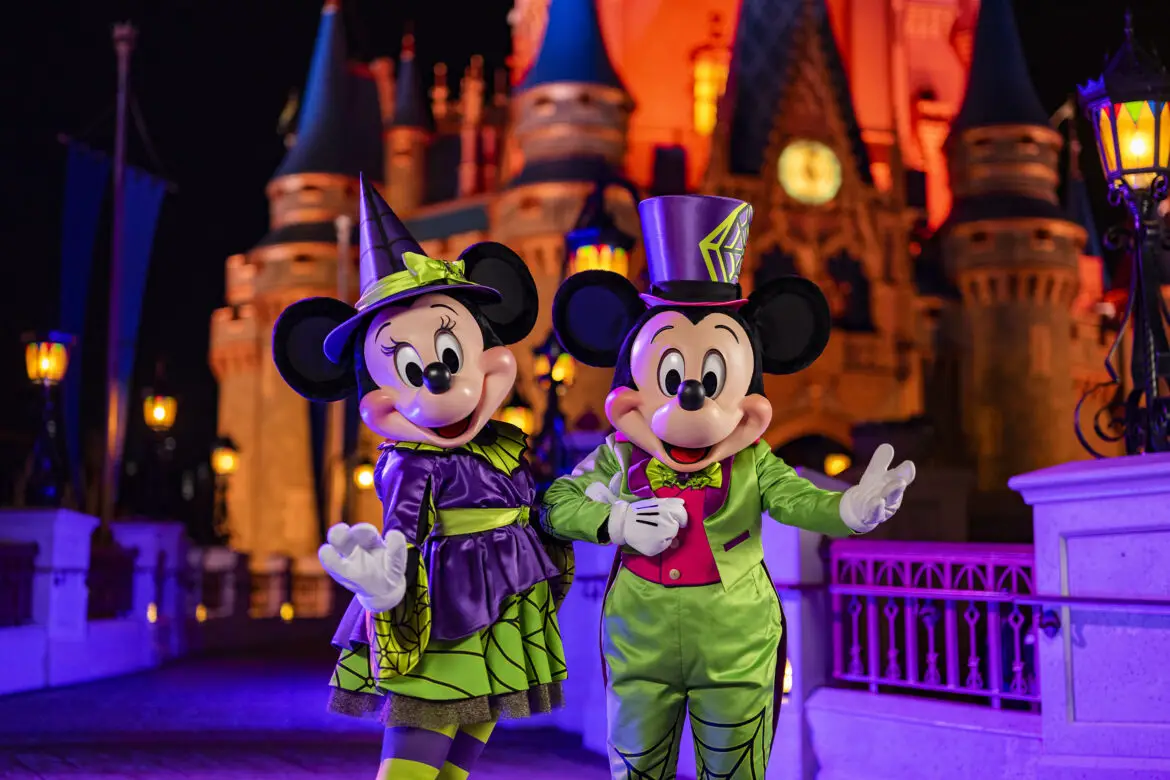 First Look at Mickey and Minnie’s New Spooky Costumes for Mickey’s Not-So-Scary Halloween Party