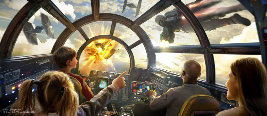 Fly with Mando and Grogu- New Adventure Coming to Star Wars- Galaxy’s Edge! 1