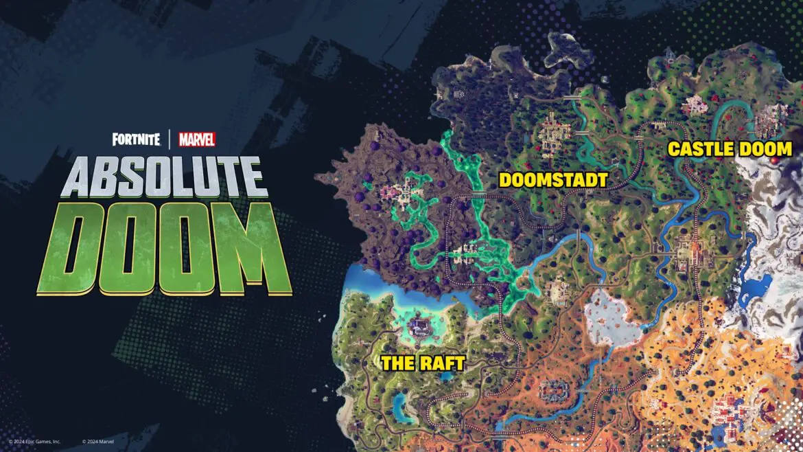 Fortnite Reveals First Look at Chapter 5 Season 4 Marvel Map