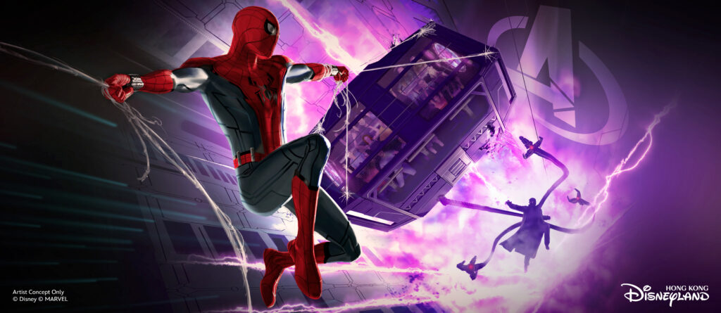 Spider-Man Attraction – Hong Kong Disneyland