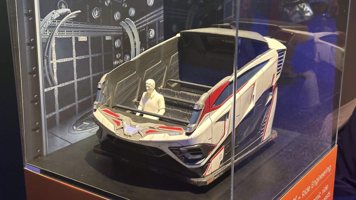 First Look at the Ride Vehicle for Avengers King Thanos Attraction Coming to Disney California Adventure