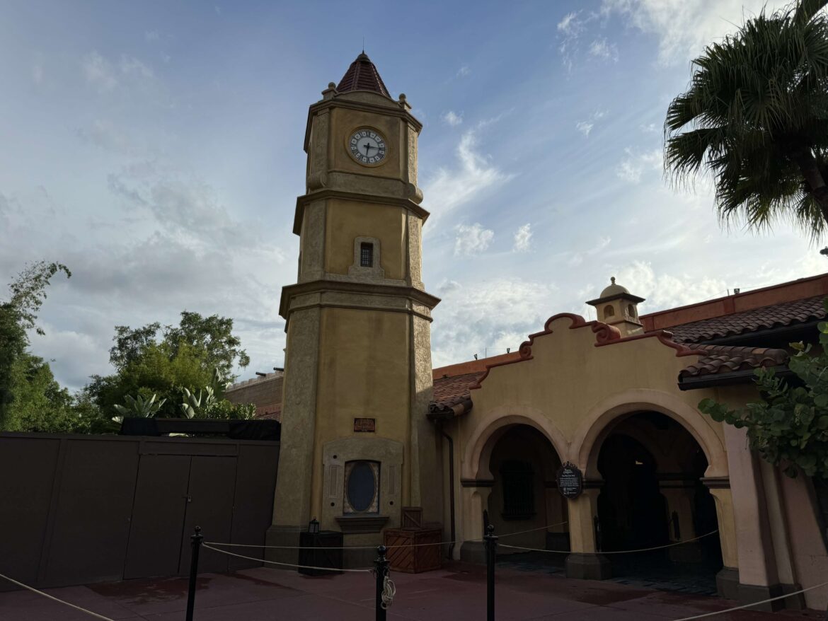 Pirates of the Caribbean Clock Tower Refurbishment Complete in the Magic Kingdom