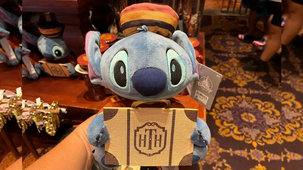 Experience the Thrill (and Cuddles) with the Stitch Tower of Terror Plush!