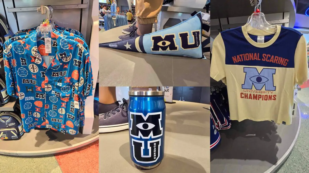 Scream Your Way to Style: New Monsters University Merch at Magic Kingdom!
