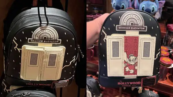 Stitch Tower of Terror Loungefly Backpack