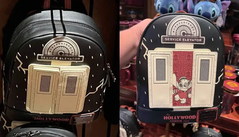 Stitch Tower of Terror Loungefly Backpack
