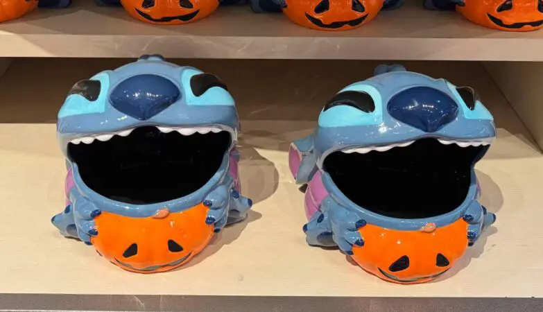 Stitch Halloween Candy Bowl