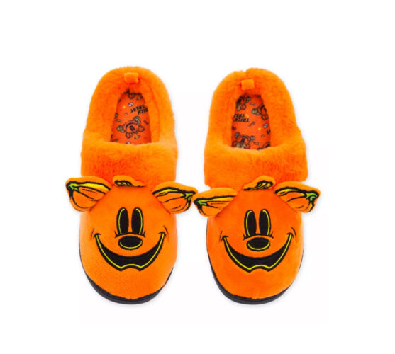 Mickey Mouse Halloween Plush Slippers