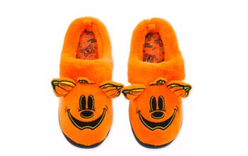 Mickey Mouse Halloween Plush Slippers