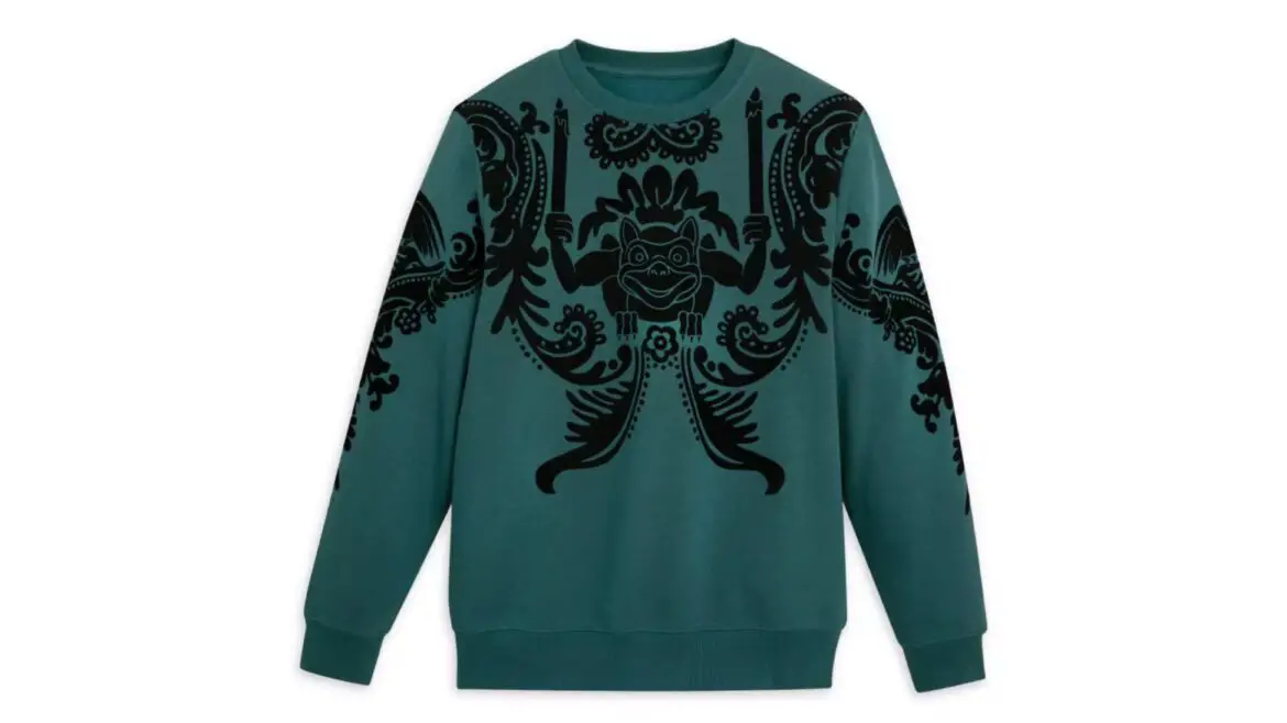 Grimly Gorgeous: The Haunted Mansion Gargoyle Pullover Sweatshirt!