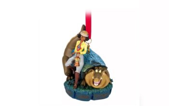 Tiana and Louis Light-Up Living Magic Sketchbook Ornament