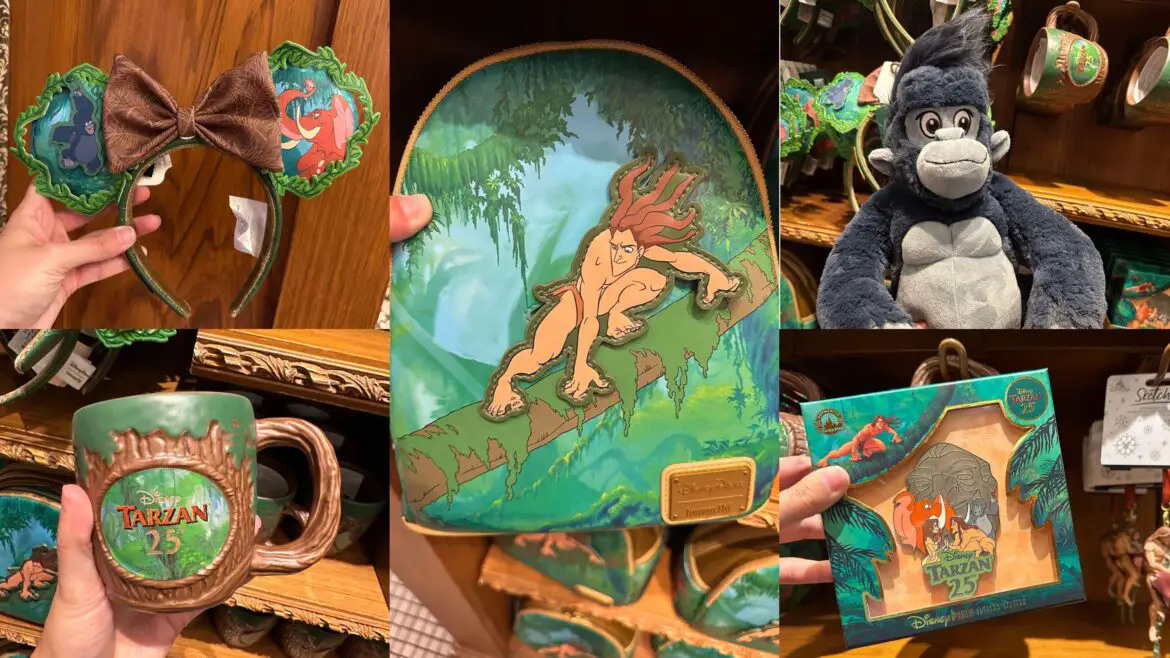 Tarzan 25th Anniversary Collection Swings into Disneyana at Disneyland!