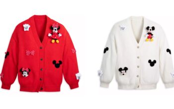 Mickey and Minnie Plush Cardigans