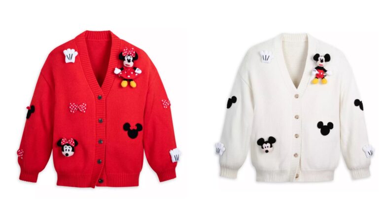 Mickey and Minnie Plush Cardigans