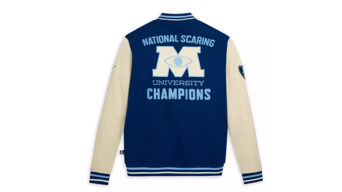 Score One for the Scream Team! New Monsters University Varsity Jacket Available Now