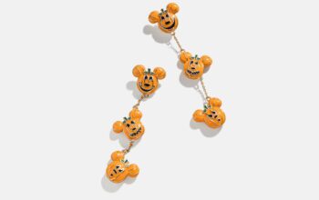 Mickey Mouse Floating Pumpkin Earrings