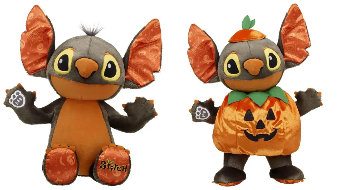 This Spooky Stitch Halloween Build-A-Bear Plush Is The Cutest Alien This Halloween!